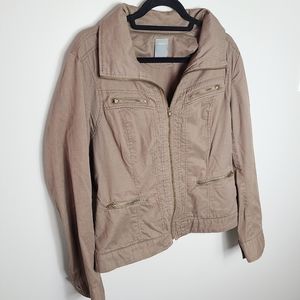 SMART SET Brown Lightweight Jacket XL